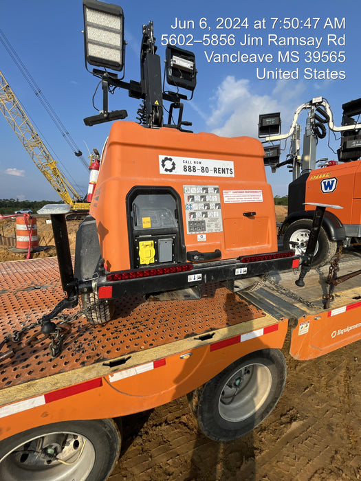 2023 Wanco WLTT-4MM4K Diesel, Deep Sea Controller, Shore Power Plug, Auto Start, (4) 350W LED Floodlights, 4kW Generator, 60 Gal Fuel Tank, 2" Ball, T3