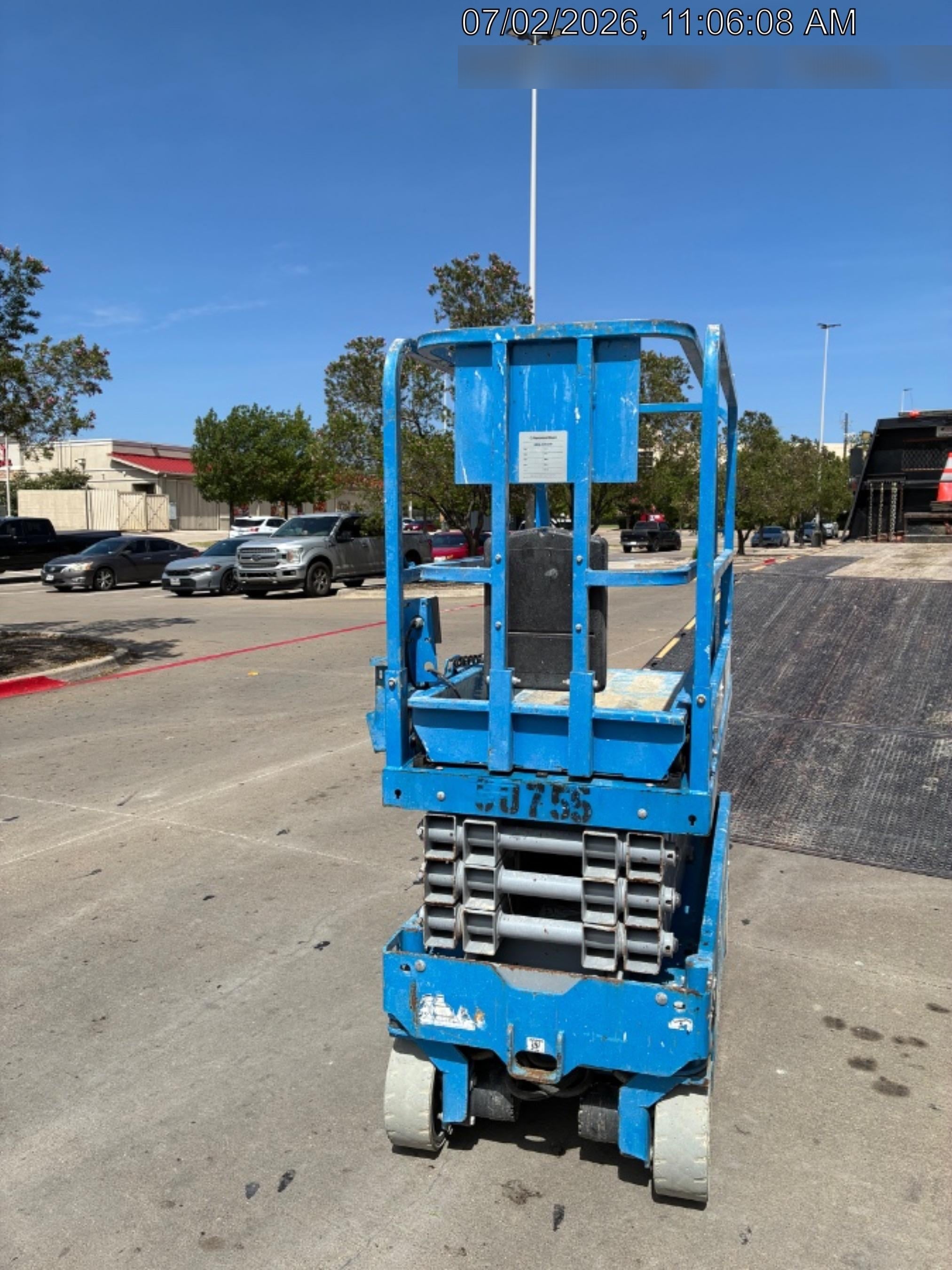 2019 Genie GS-1930 Fixed Rails with Chain Entry