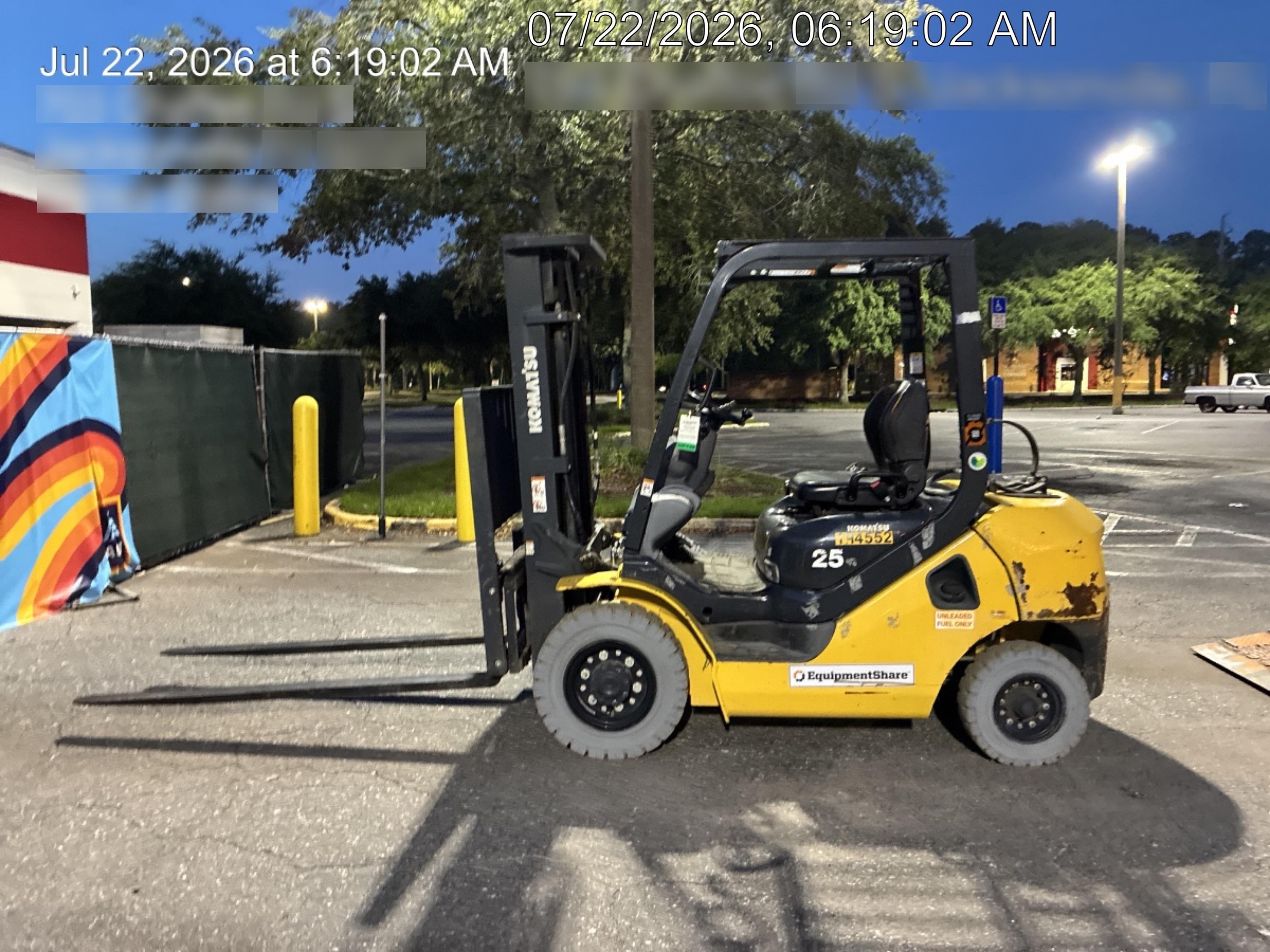 2021 KOMATSU FG25T-16