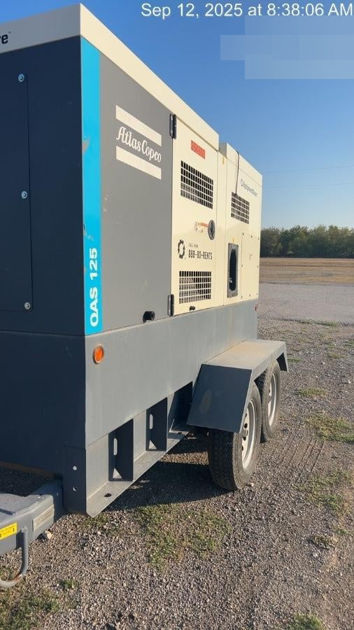 2022 ATLAS COPCO QAS 125