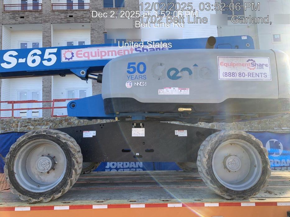 2016 GENIE S-65