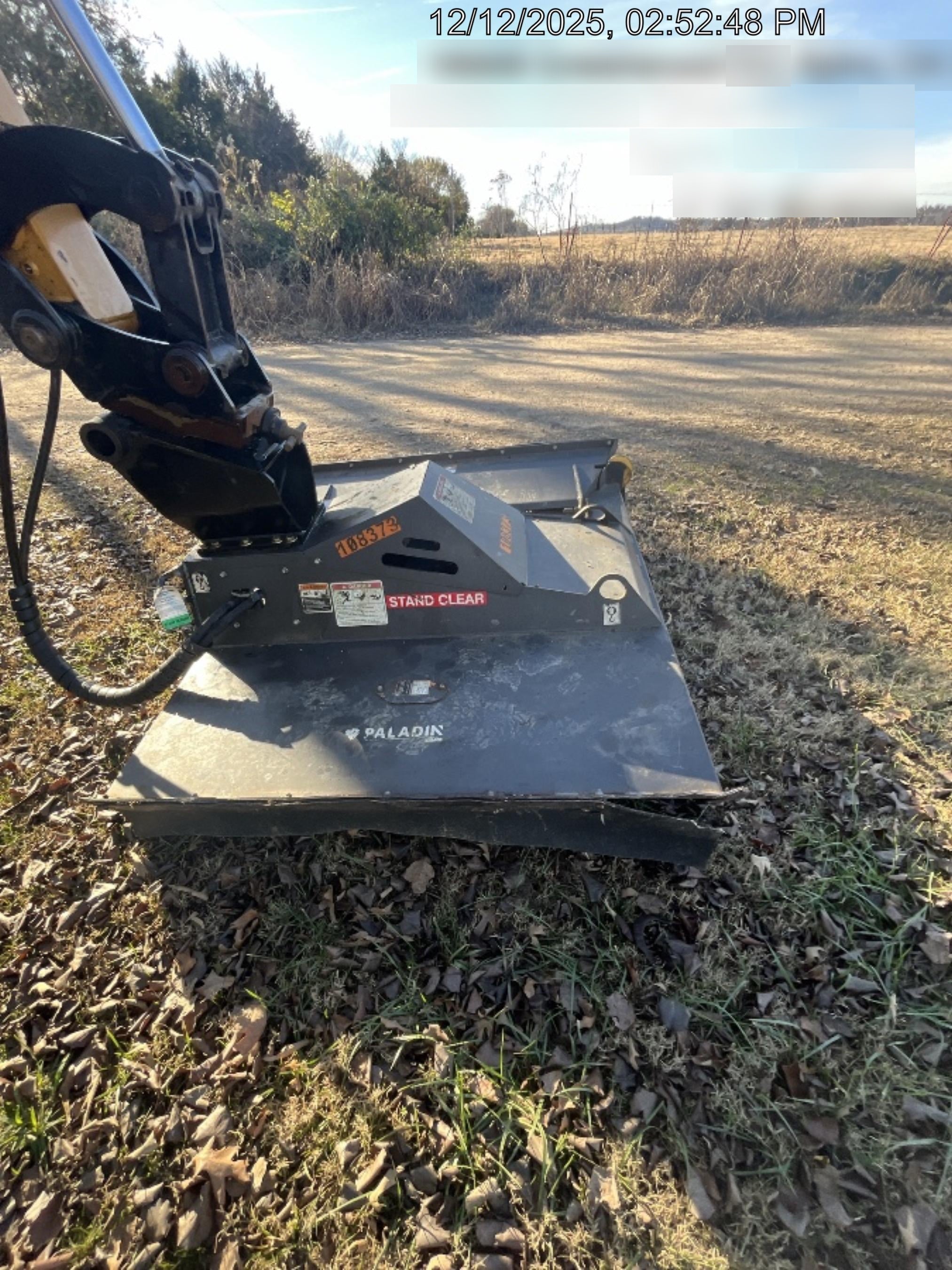 2020 PALADIN 60" Brush Cutter - Mini Excavator