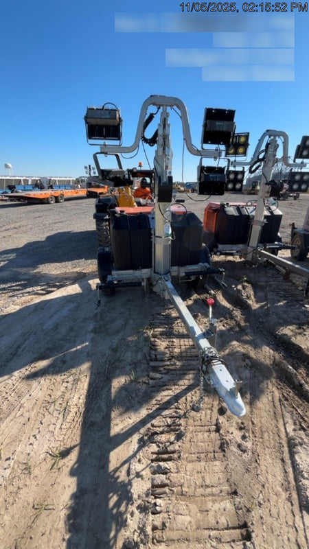 2024 Wanco WLTT-4MM4K Diesel, Deep Sea Controller, Shore Power Plug, Auto Start, (4) 350W LED Floodlights, 4kW Generator, 60 Gal Fuel Tank, 2" Ball, T3