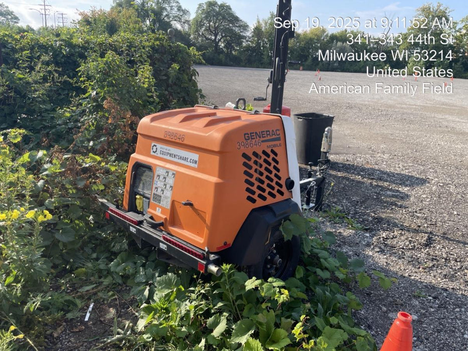 2024 Generac MLT2 Diesel, Flex Switch 120V Input, Powerzone Controller, 
(4) 320W LED Lights, 4kW Generator, 39.9 Gal Fuel Tank, 2" Ball, T3
