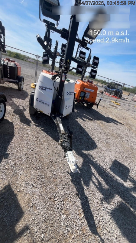 2023 Generac MLT2 Diesel, Flex Switch 120V Input, Powerzone Controller, (4) 320W LED Lights, 4kW Generator, 39.9 Gal Fuel Tank, 2" Ball, T3
