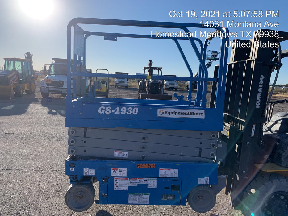 2020 Genie GS-1930 Standard Machine