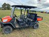 2020 Kubota RTV-X1140W-H Canopy, 4-Seater, Diesel, Windshield Acrylic Clear, LED Strobe, Backup Alarm