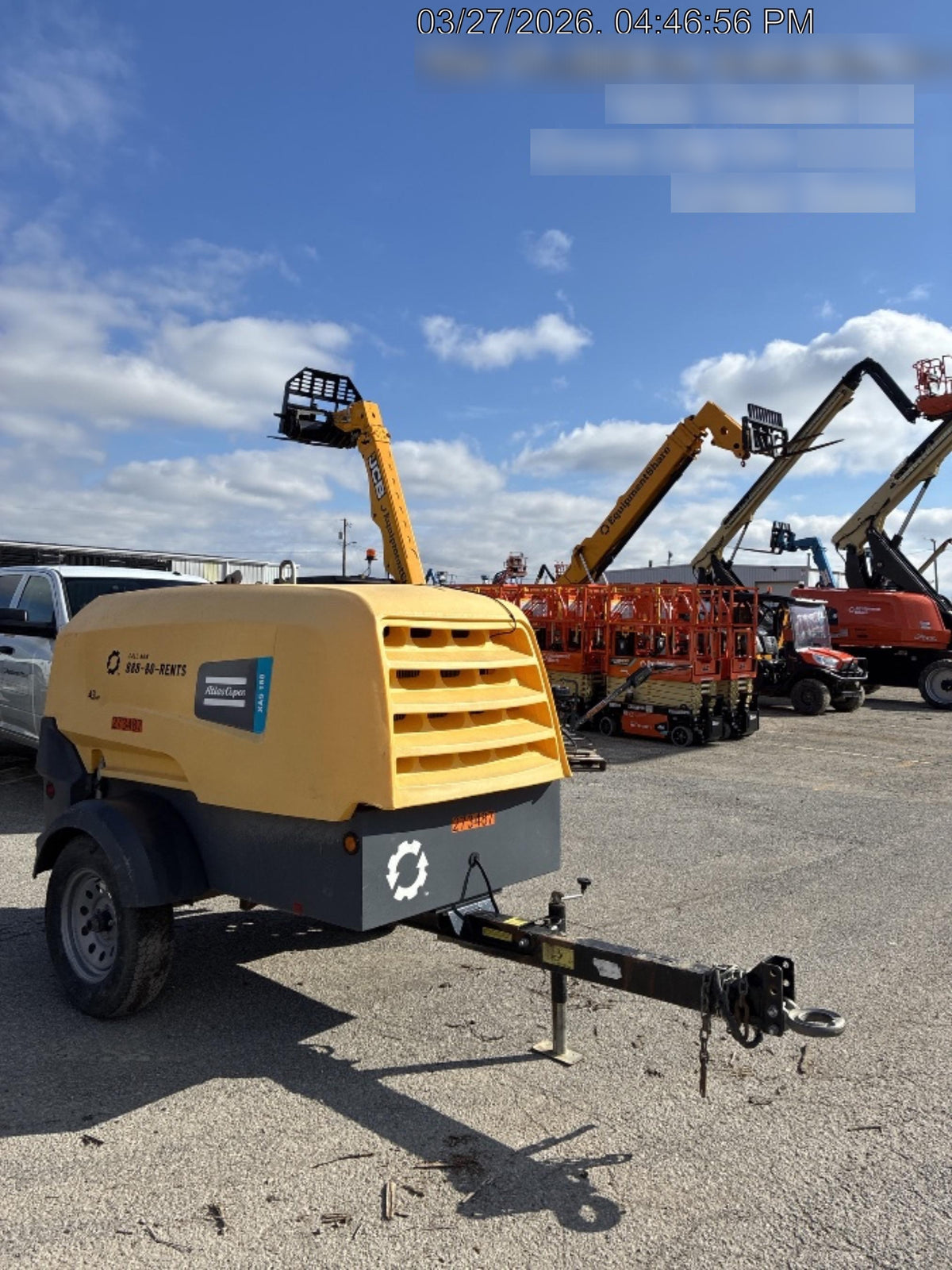 2022 ATLAS COPCO XAS188 CWK
