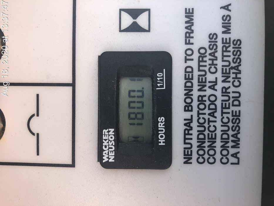 Wacker Neuson LTV6K-MH Power mast, 1100W MH, Fuel Sensors, Wiring Harness