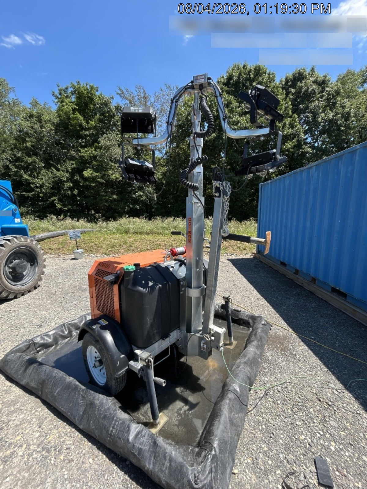 2024 Wanco WLTT-4MM4K Diesel, Deep Sea Controller, Shore Power Plug, Auto Start, (4) 350W LED Floodlights, 4kW Generator, 60 Gal Fuel Tank, 2" Ball, T3