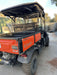 2022 Kubota RTV-X1140W-H Plastic Canopy, Windshield Acrylic Clear, LED Strobe Light, Wire Harness Kit, Back up Alarm