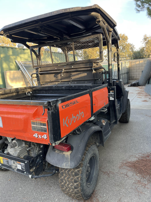 2022 Kubota RTV-X1140W-H Plastic Canopy, Windshield Acrylic Clear, LED Strobe Light, Wire Harness Kit, Back up Alarm