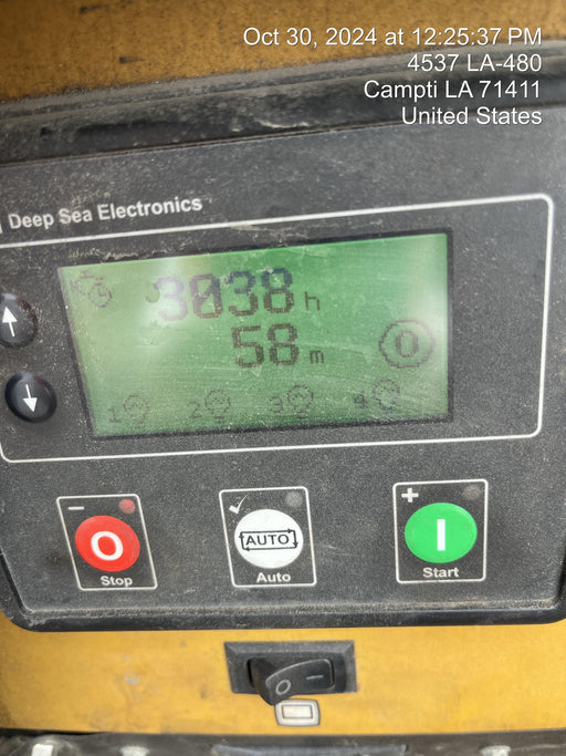 2022 Allmand NLV3GR (4) LED Light Fixture 350W, 23' Vertical Mast, 3kW Prime, Towable, Deep Sea L401, Leveling Jacks, Yanmar T4F 5.8hp