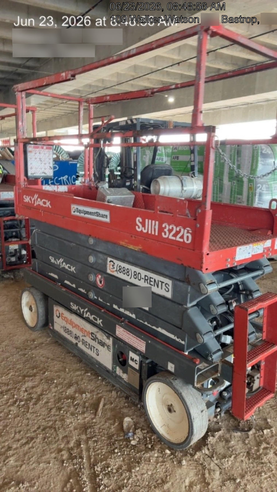 2018 Skyjack SJIII-3226 SJIII3226 Battery