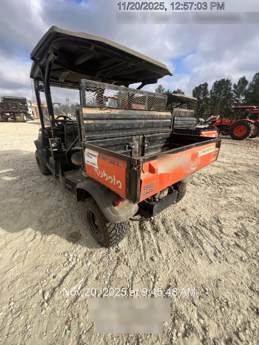 2022 Kubota RTV-X1140W-H Plastic Canopy, Windshield Acrylic Clear, LED Strobe Light, Wire Harness Kit, Back up Alarm