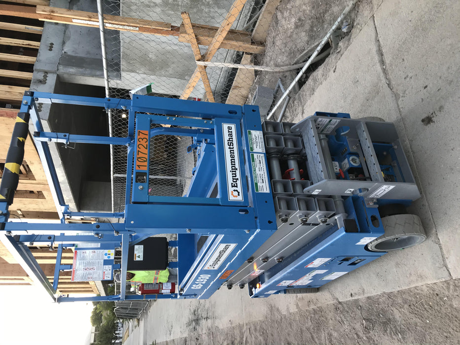 2020 Genie GS-1930 Solid Non Marking Tires, Beacon, Folding rails with half height swing gate, 800W Inverter