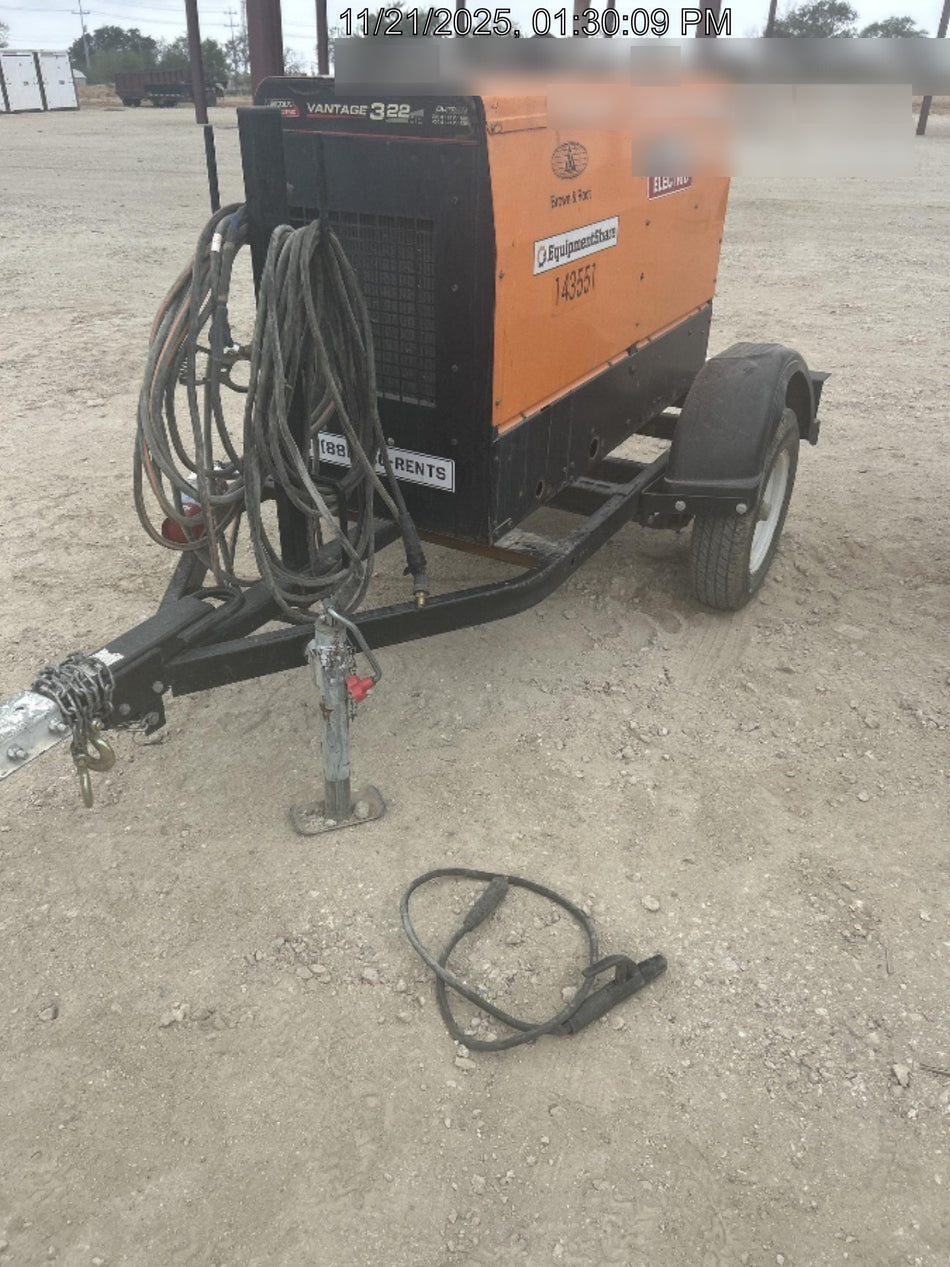 2021 Lincoln Electric Vantage 322 VANTAGE 322 READY-PAK 3
(EQUIPMENTSHARE)
