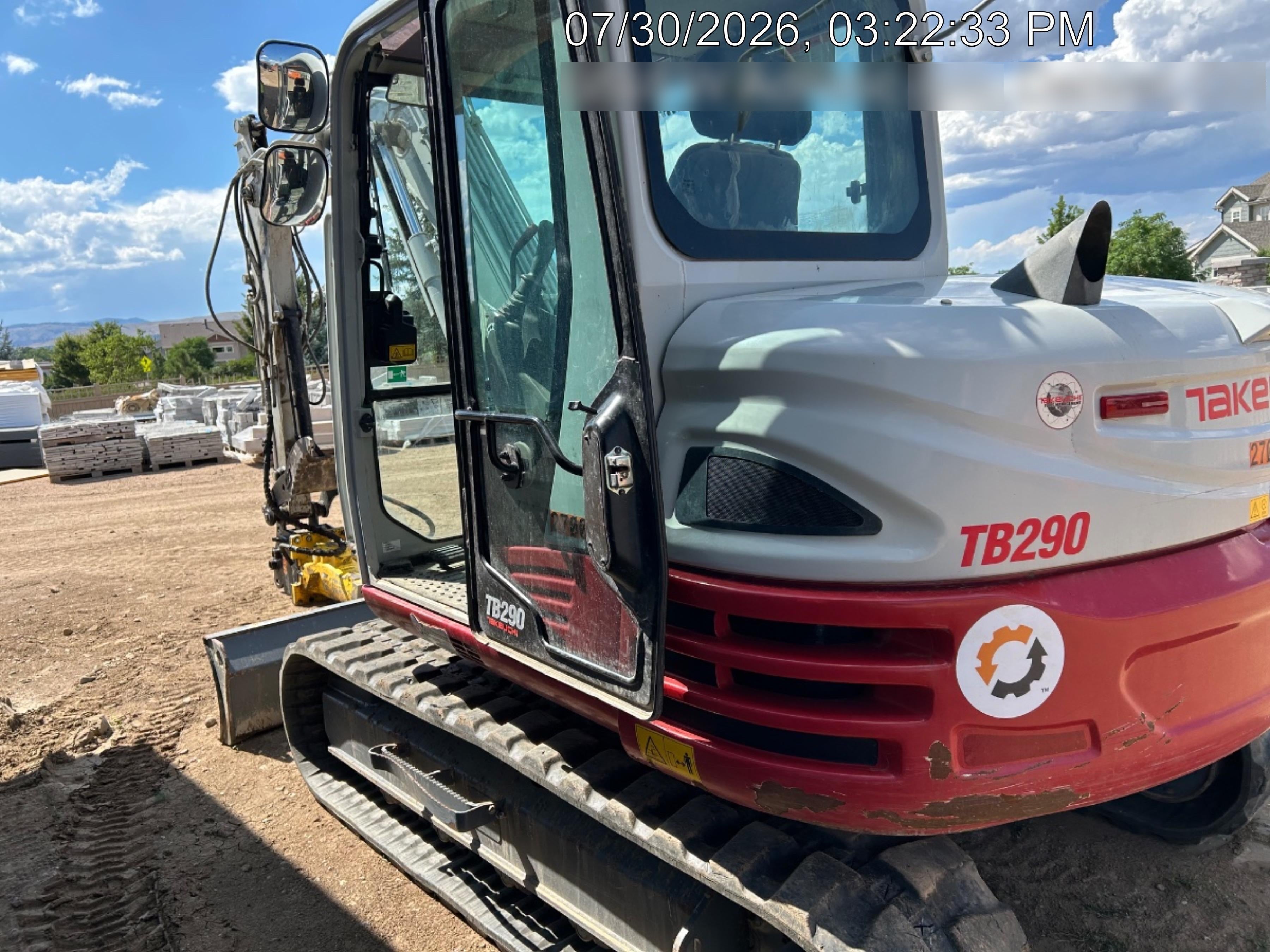 2022 TAKEUCHI TB290-CR