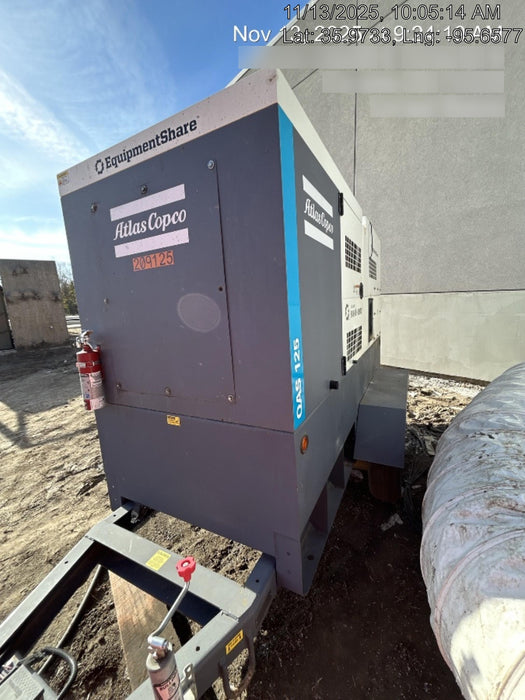 2022 ATLAS COPCO QAS 125