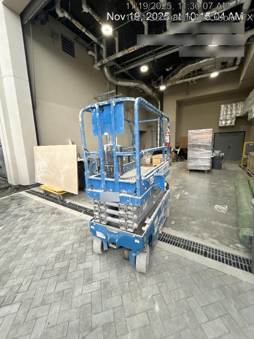 2019 Genie GS-1930 Fixed rails with chain Entry