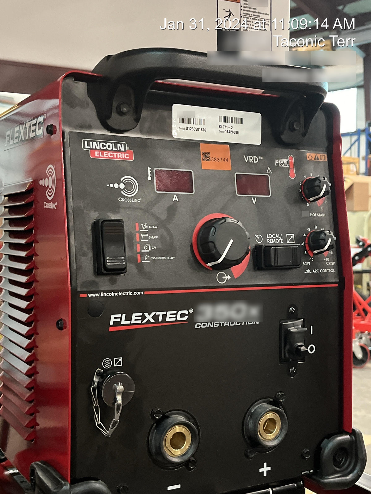 2024 LINCOLN ELECTRIC FLEXTEC 350X