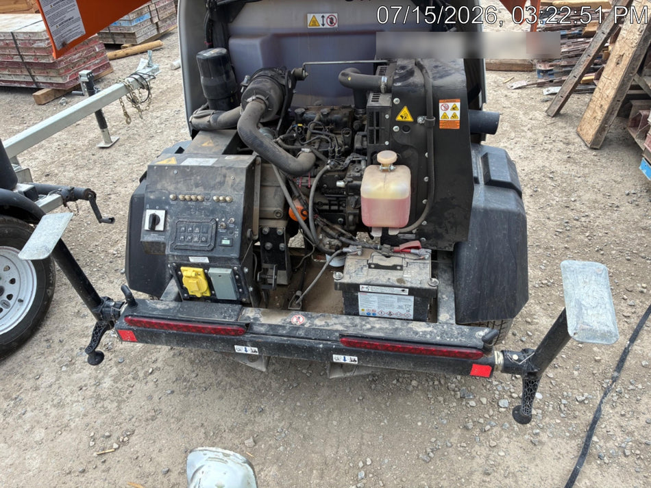2023 Generac MLT2 Diesel, Flex Switch 120V Input, Powerzone Controller, (4) 320W LED Lights, 4kW Generator, 39.9 Gal Fuel Tank, 2" Ball, T3