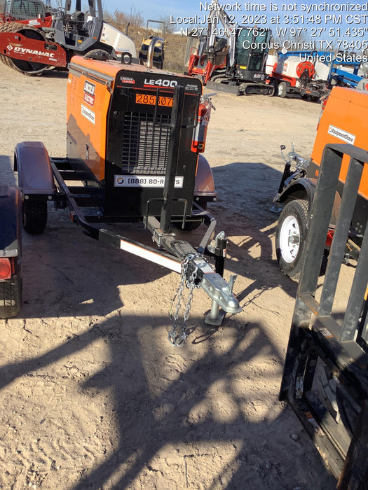 2022 Lincoln Electric LE400 Kubota V1505, Trlr, Cable Rack, Light Kit, ES Decals, T3