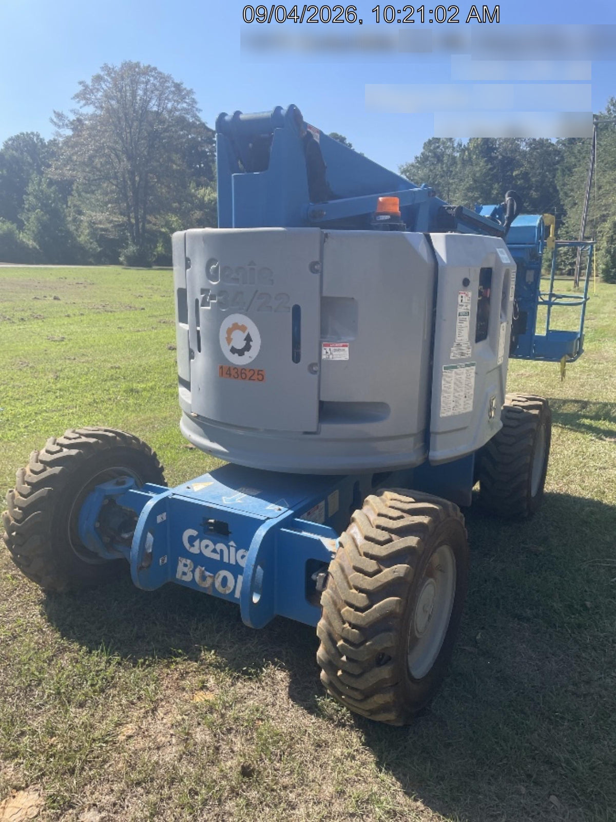 2021 GENIE Z-34 IC
