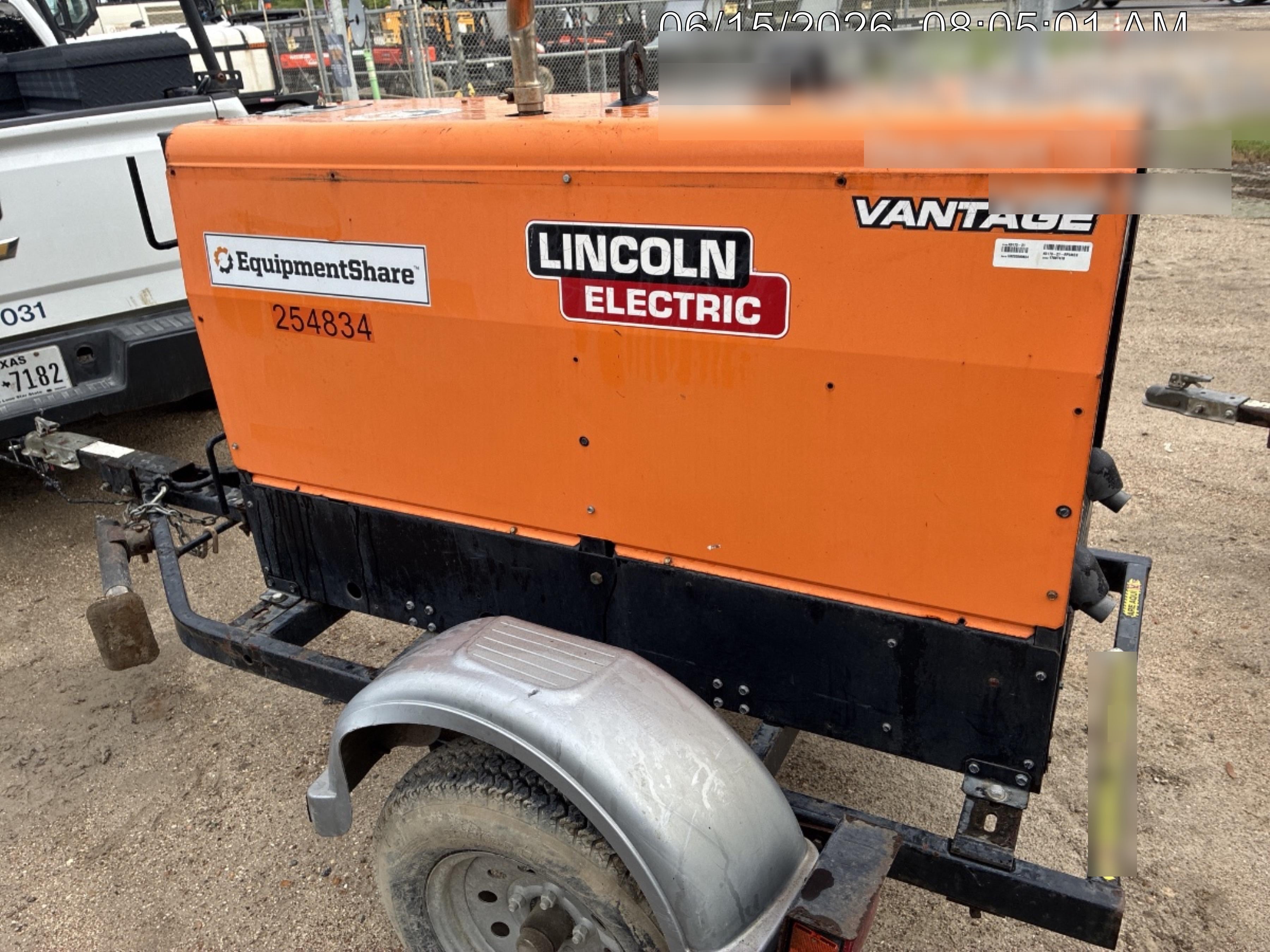 2022 Lincoln Electric LE400 Kubota V1505, Trlr, Cable Rack, Light Kit, ES Decals, T3