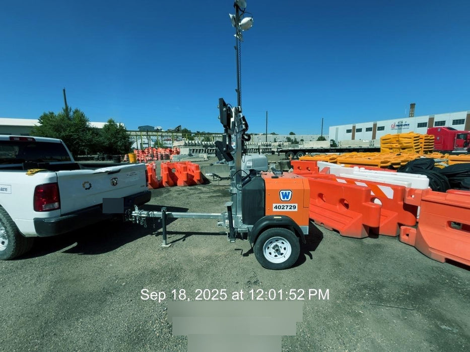 2024 Wanco WLTT-4MM4K Diesel, Deep Sea Controller, Shore Power Plug, Auto Start, (4) 350W LED Floodlights, 4kW Generator, 60 Gal Fuel Tank, 2" Ball, T3