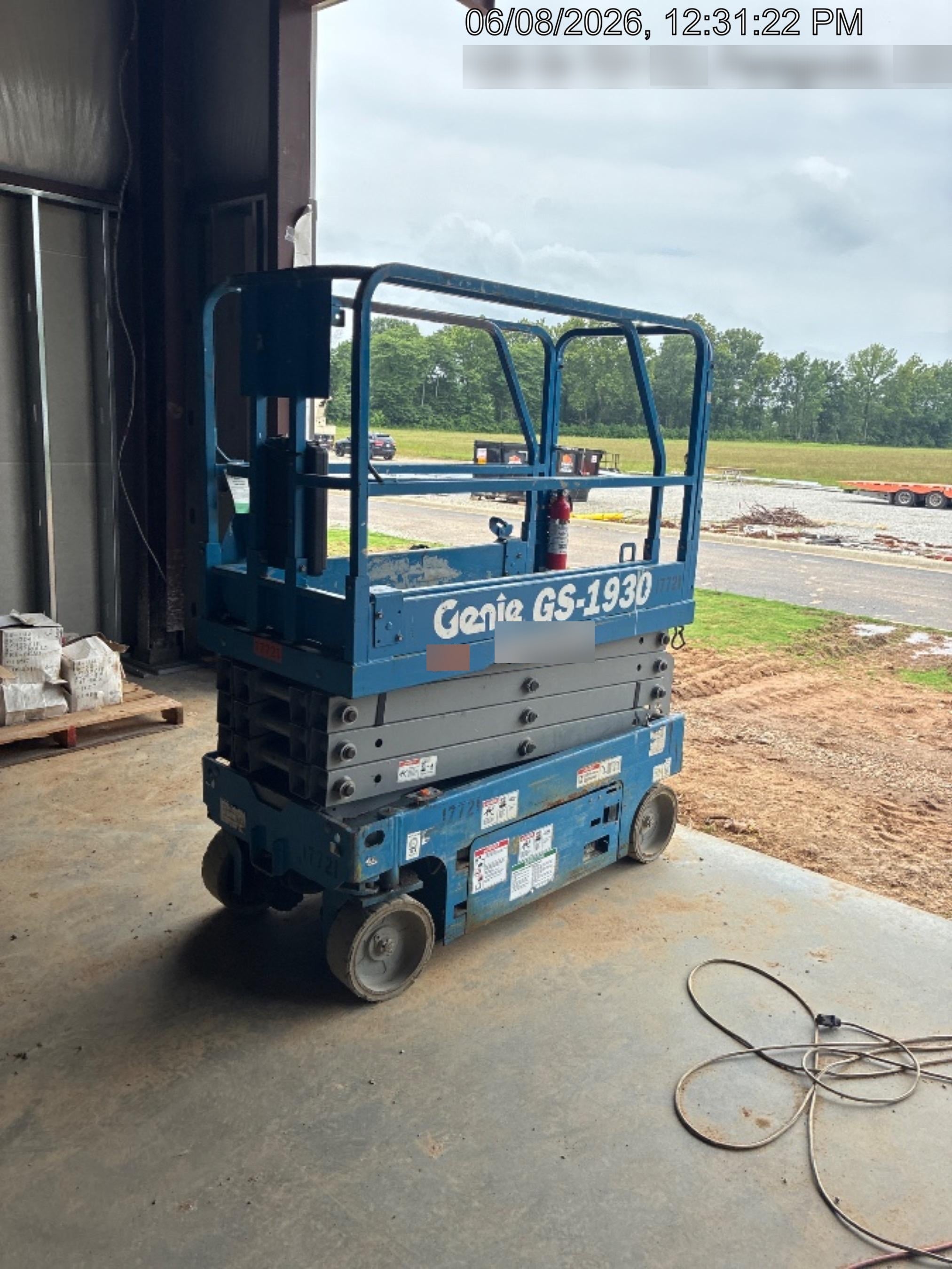 2018 Genie GS-1930 Genie GS-1930 w/Fixed Rail, Chain Entry