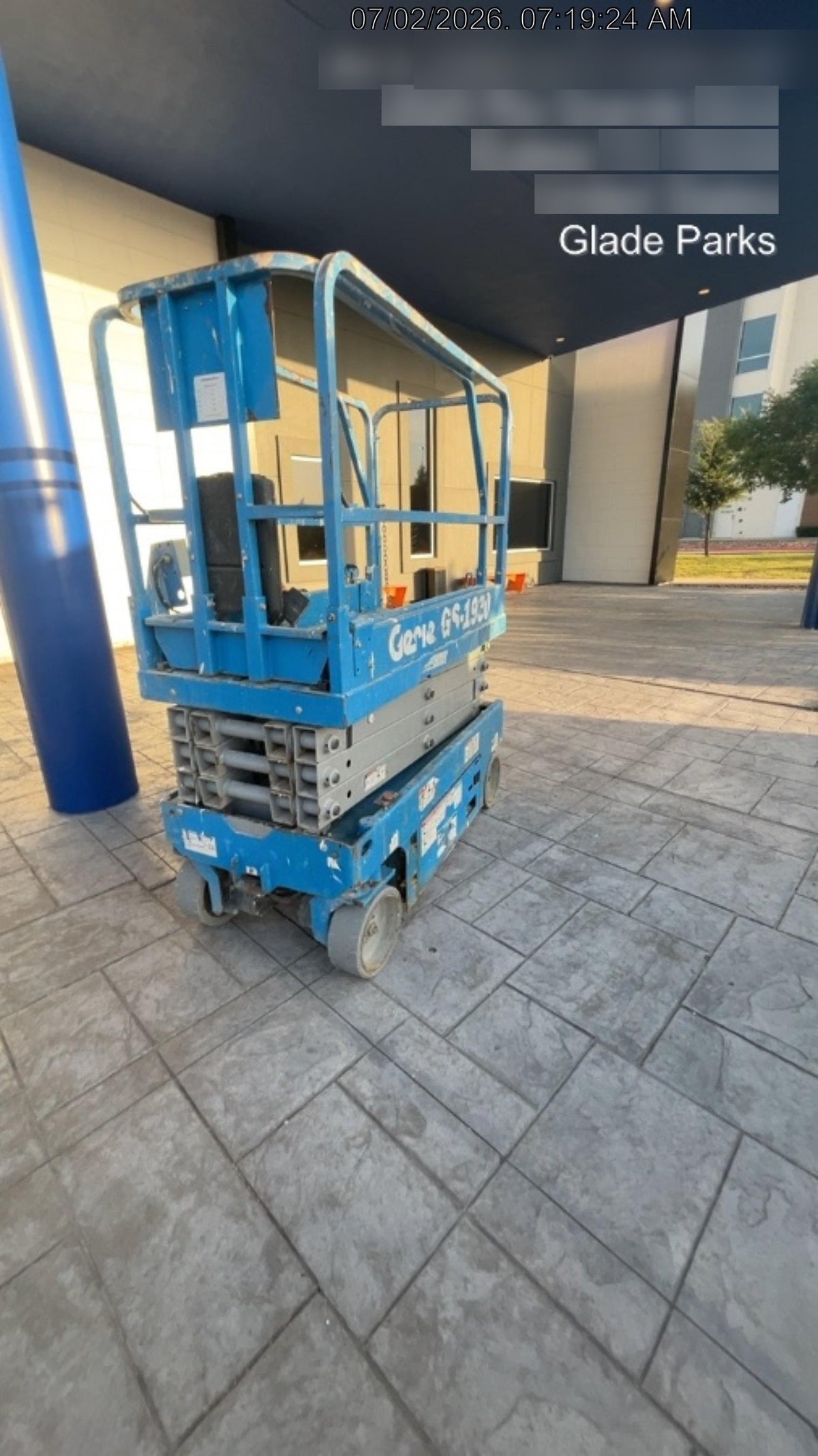 2018 Genie GS-1930 Genie GS-1930 w/Fixed Rail, Chain Entry