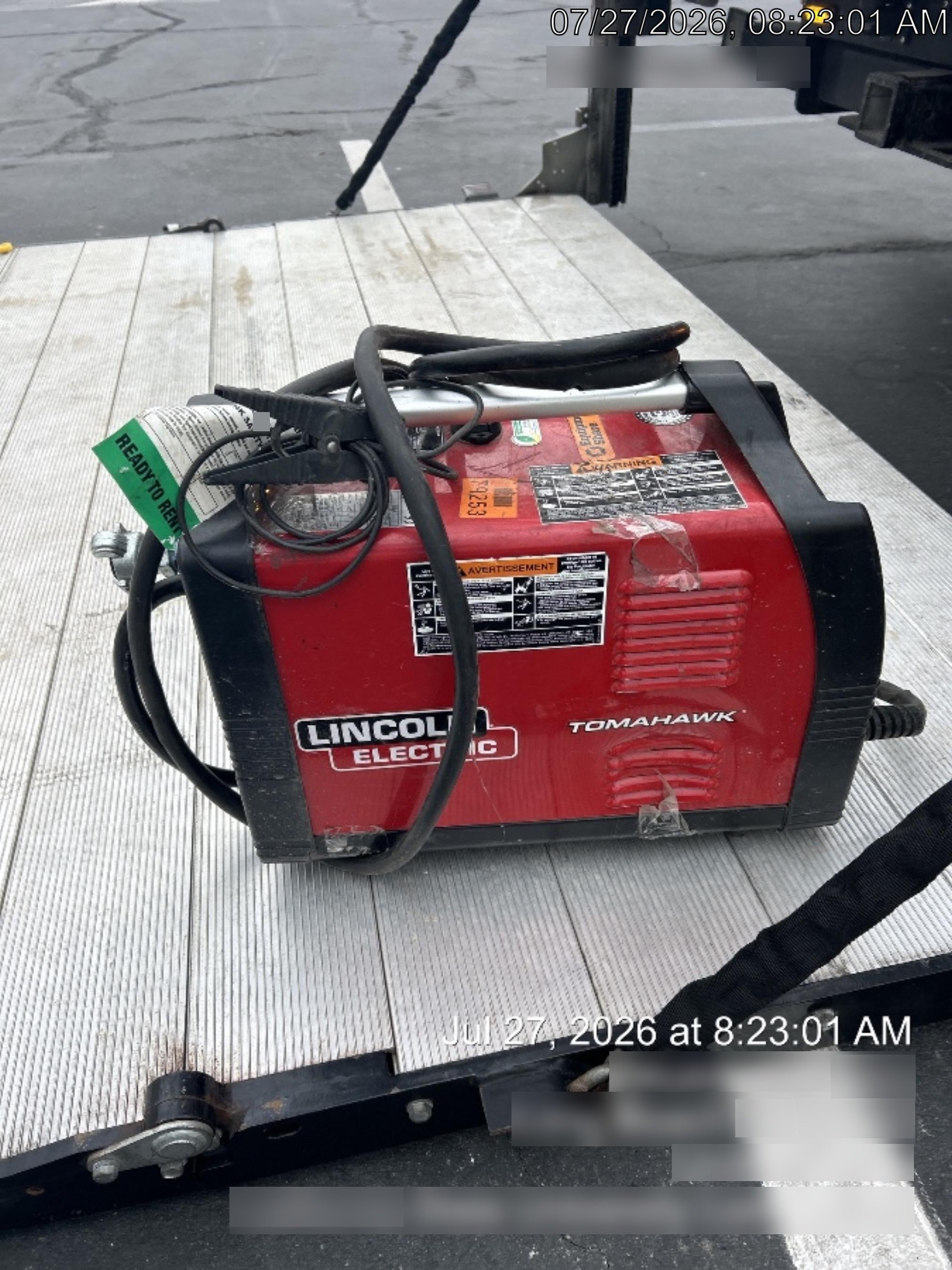 2020 LINCOLN ELECTRIC TOMAHAWK 375 AIR
