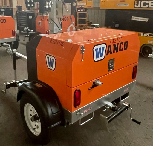 2024 Wanco WLTT-4MM4K Diesel, Deep Sea Controller, Shore Power Plug, Auto Start, (4) 350W LED Floodlights, 4kW Generator, 60 Gal Fuel Tank, 2" Ball, T3