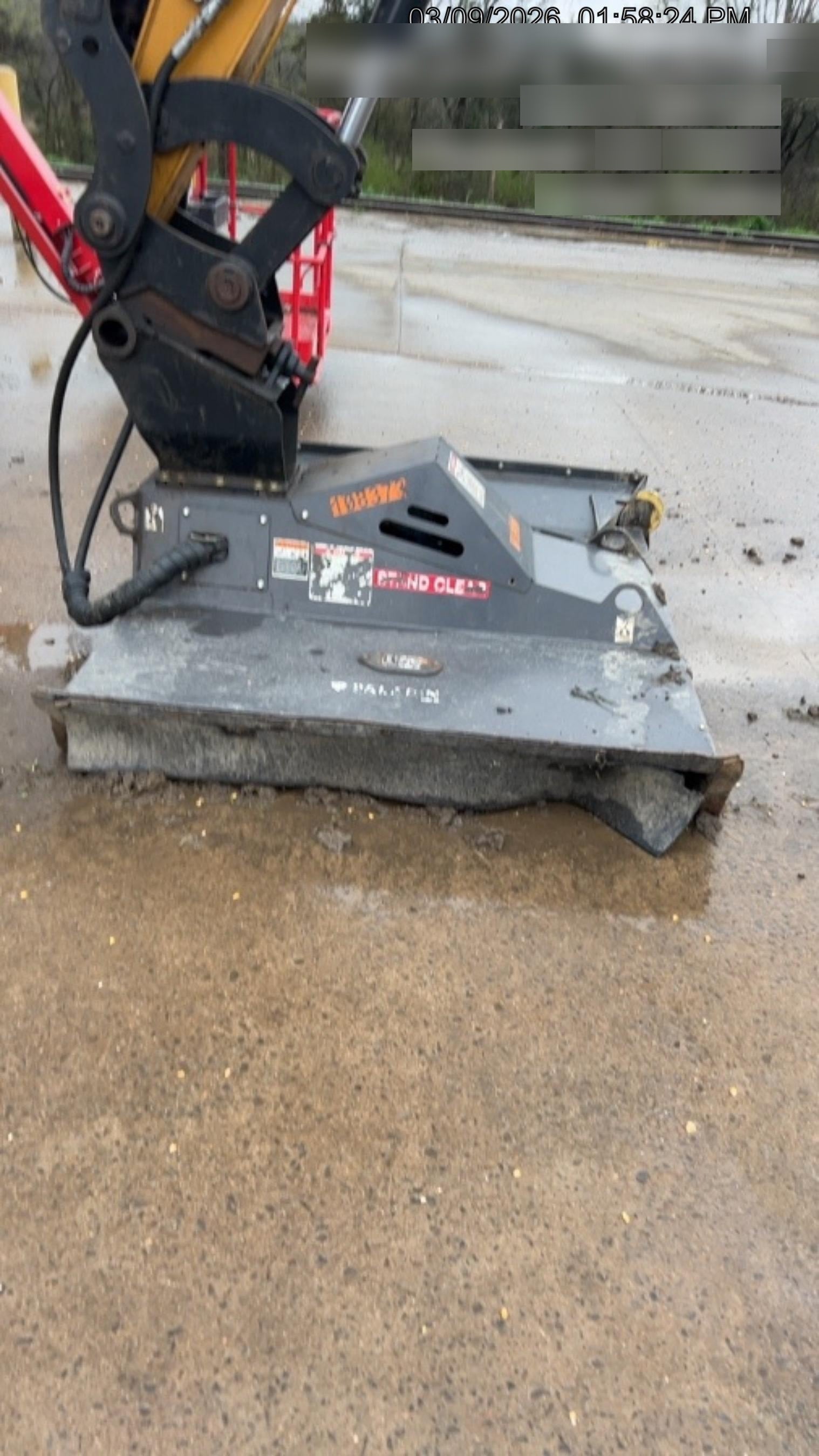 2020 PALADIN 60" Brush Cutter - Mini Excavator
