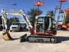 2019 Takeuchi TB290 Cab, AC, Rubber Tracks, Dozer Blade, Travel Alarm, Control Pattern Change Valve, Auxiliary Hydraulics w/18" Quick Coupler Bucket with teeth, 6.2 cu. ft. capacity/24" Quick Coupler Bucket with teeth, 8.6 cu. ft. capacity/36" Quick Coupler Bucket with teeth, 13.4 cu. ft. capacity, Quick Coupler, Hydraulic Thumb Installed