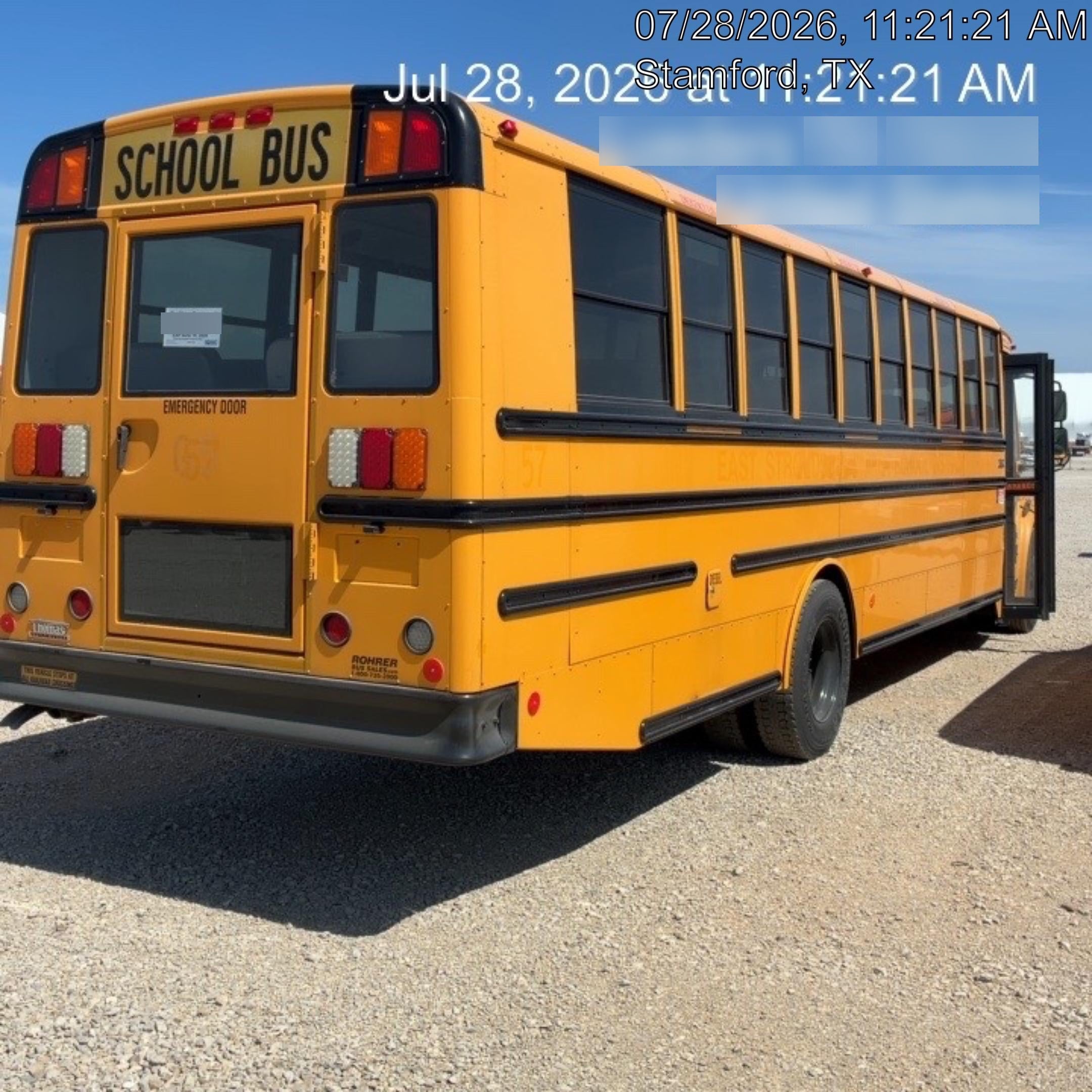 2014 FREIGHTLINER Thomas 72 Passenger Bus