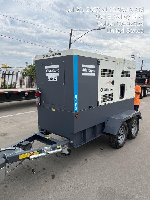 2022 ATLAS COPCO QAS 125