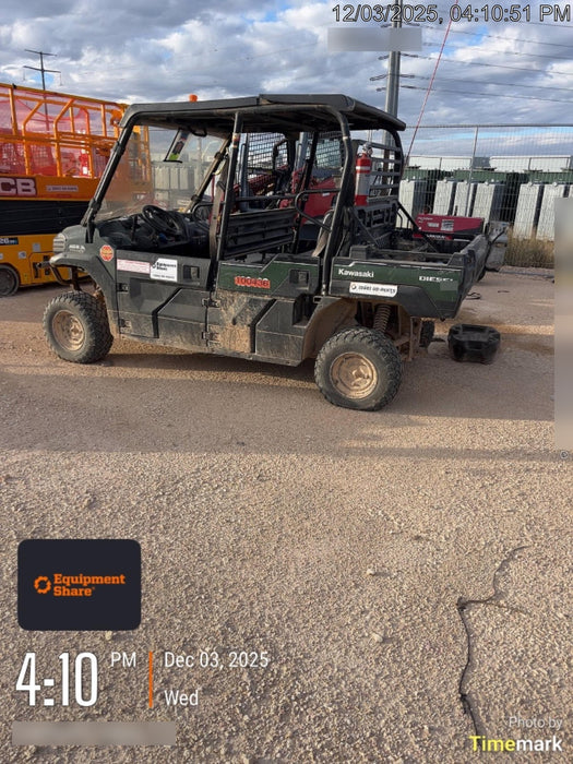 Kawasaki KAF1000BKF Diesel, 6-Seater, Canopy