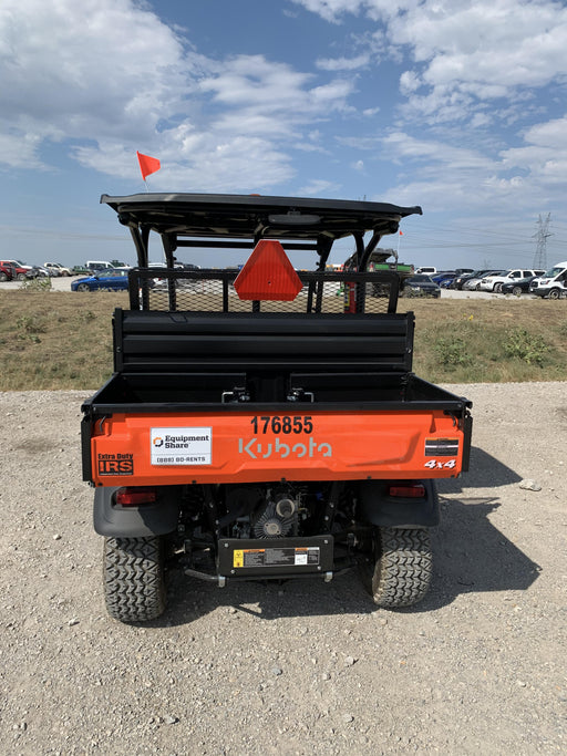 2021 Kubota RTV-X1140W-H Plastic Canopy, Windshield Acrylic Clear, LED Strobe Light, Wire Harness Kit, Back up Alarm