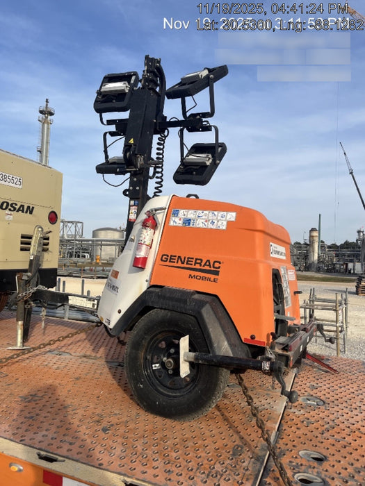 2023 Generac MLT2 Diesel, Flex Switch 120V Input, Powerzone Controller, 
(4) 320W LED Lights, 4kW Generator, 39.9 Gal Fuel Tank, 2" Ball, T3