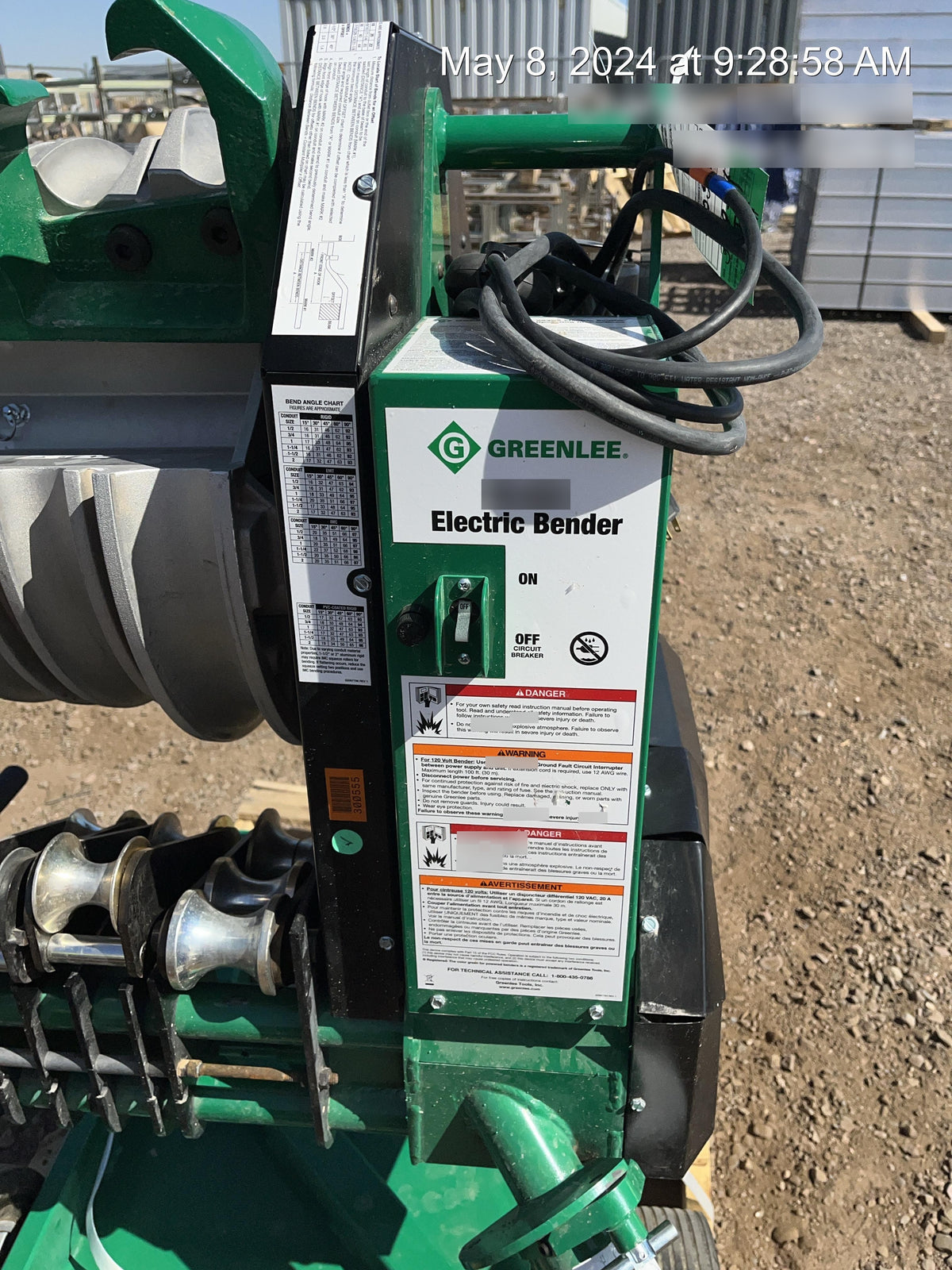 2023 GREENLEE 854DX
