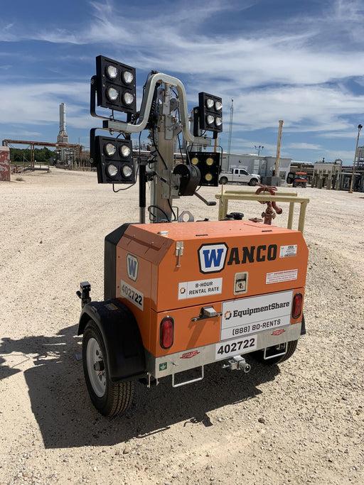 2024 Wanco WLTT-4MM4K Diesel, Deep Sea Controller, Shore Power Plug, Auto Start, (4) 350W LED Floodlights, 4kW Generator, 60 Gal Fuel Tank, 2" Ball, T3