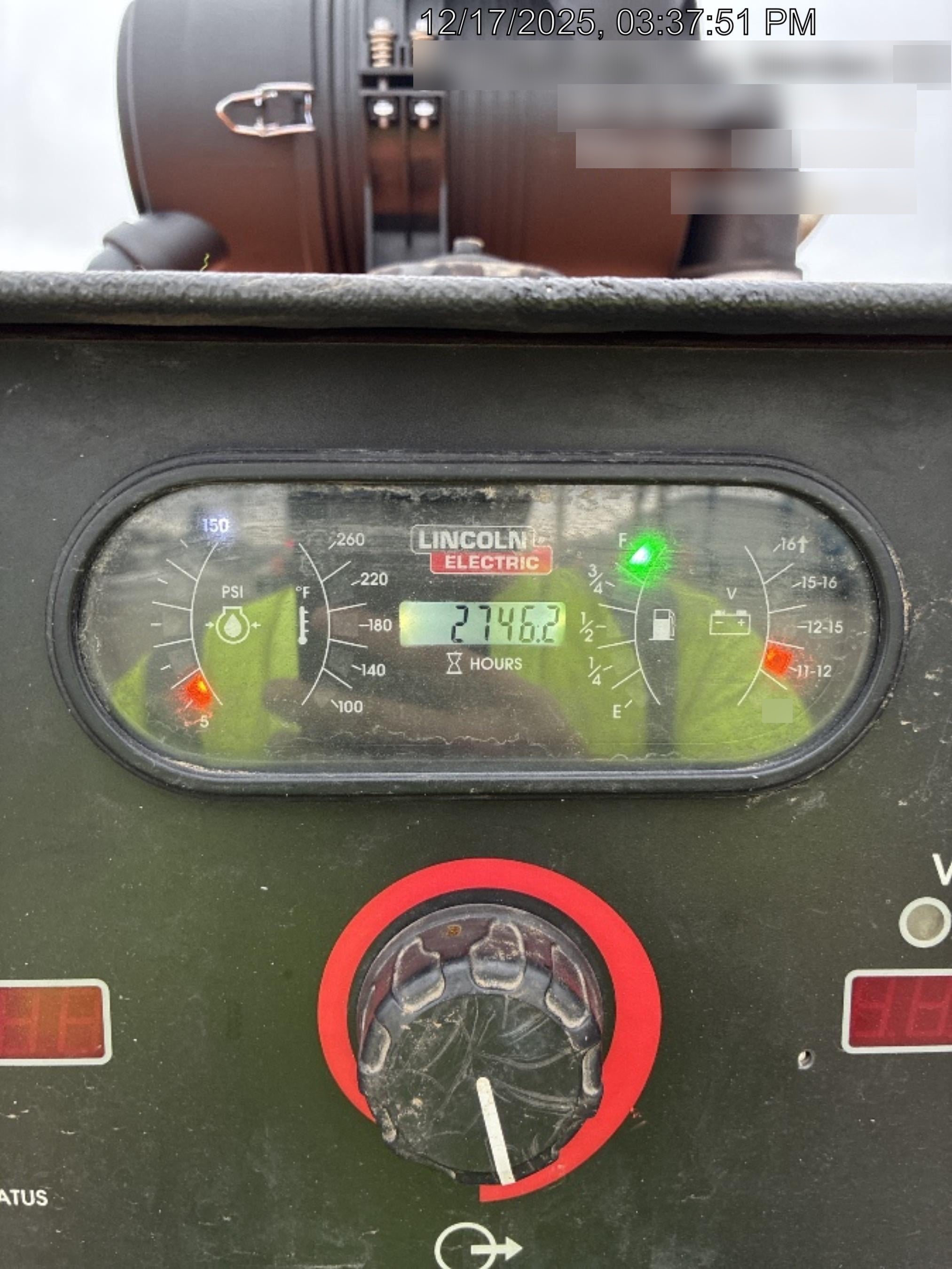 2023 Lincoln Electric Vantage 549X Crosslink Technology, Trailer Mounted, ES Decals, T3