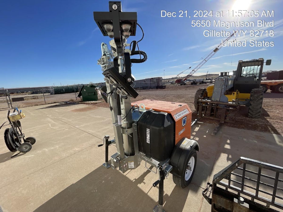 2024 Wanco WLTT-4MM4K Diesel, Deep Sea Controller, Shore Power Plug, Auto Start, (4) 350W LED Floodlights, 4kW Generator, 60 Gal Fuel Tank, 2" Ball, T3