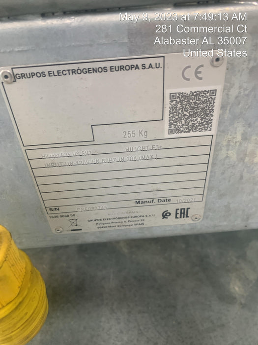 2022 ATLAS COPCO HILIGHT E3 Plus