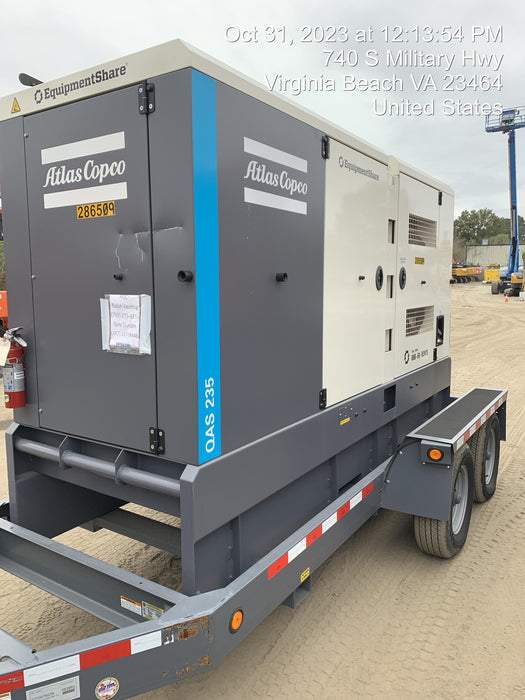 2022 ATLAS COPCO QAS 235