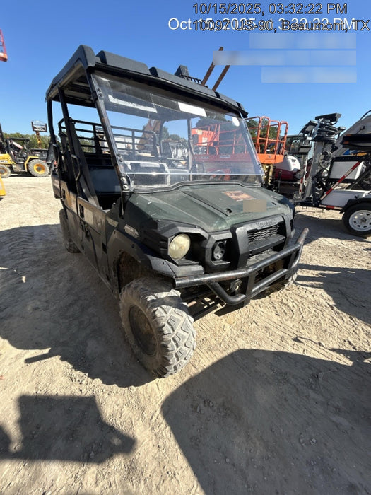 2019 Kawasaki Mule PRO-DXT Movement Alarm, Beacon, Hard Top, ES Track Hardware