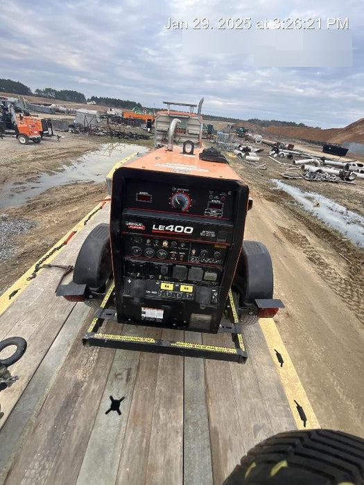 2022 Lincoln Electric LE400 Kubota V1505, Trlr, Cable Rack, Light Kit, ES Decals, T3