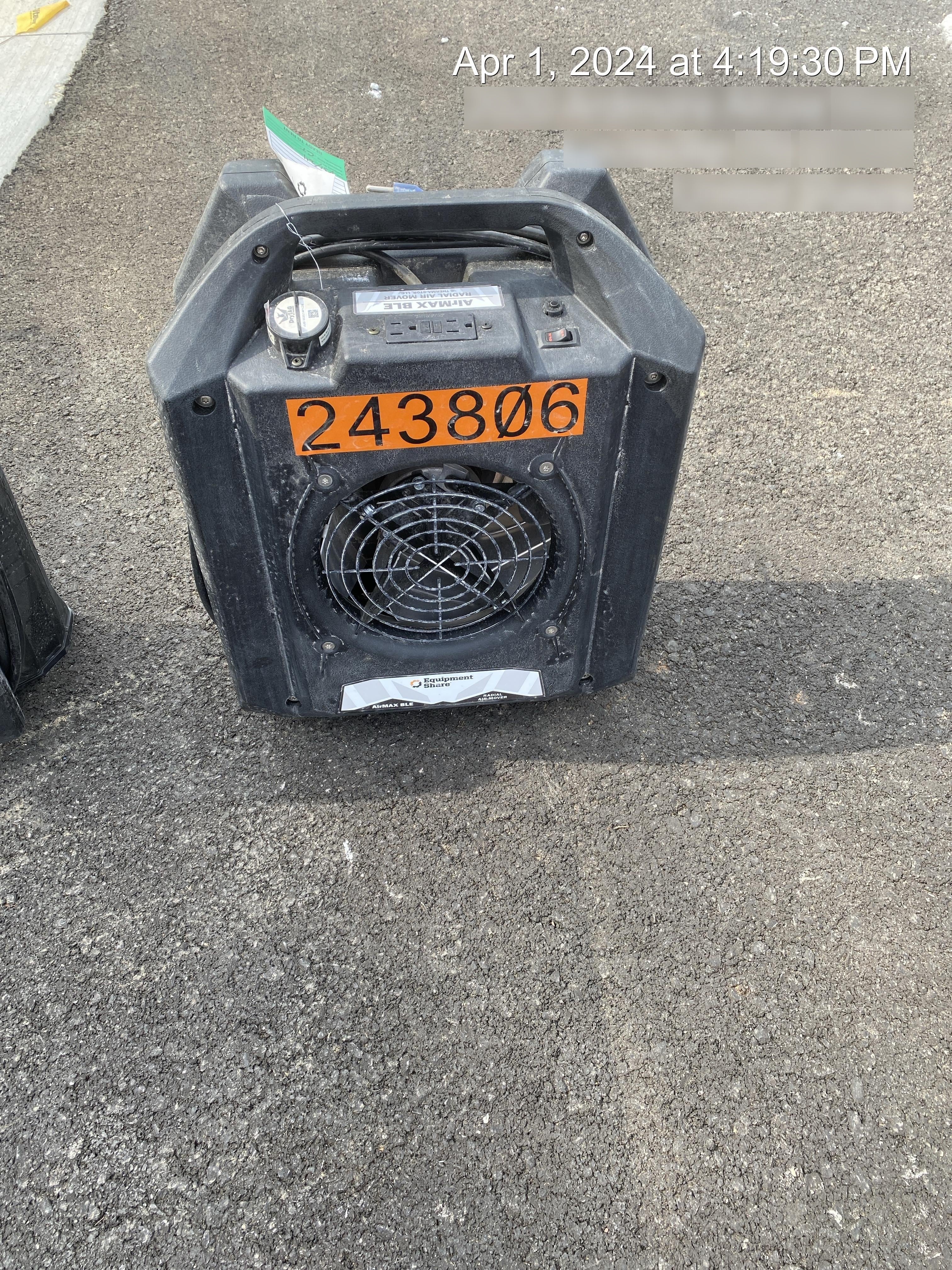 2022 PHOENIX AirMAX Radial Air Mover